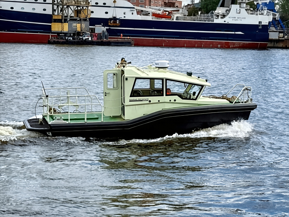 Испытания катера Mariner-700